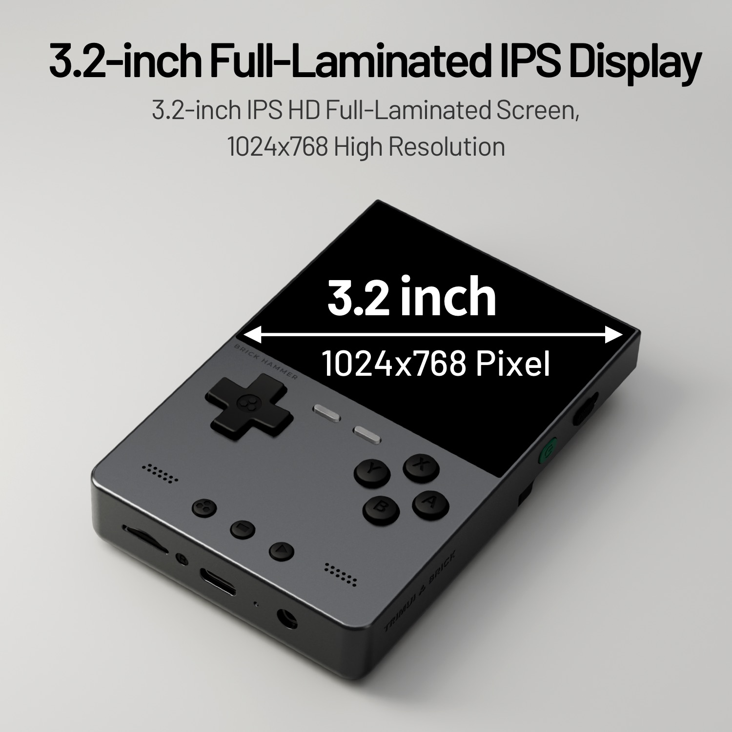 TRIMUI BRICK Hammer Mini Metal - đánh giá và giá Gaming Console Handheld Best