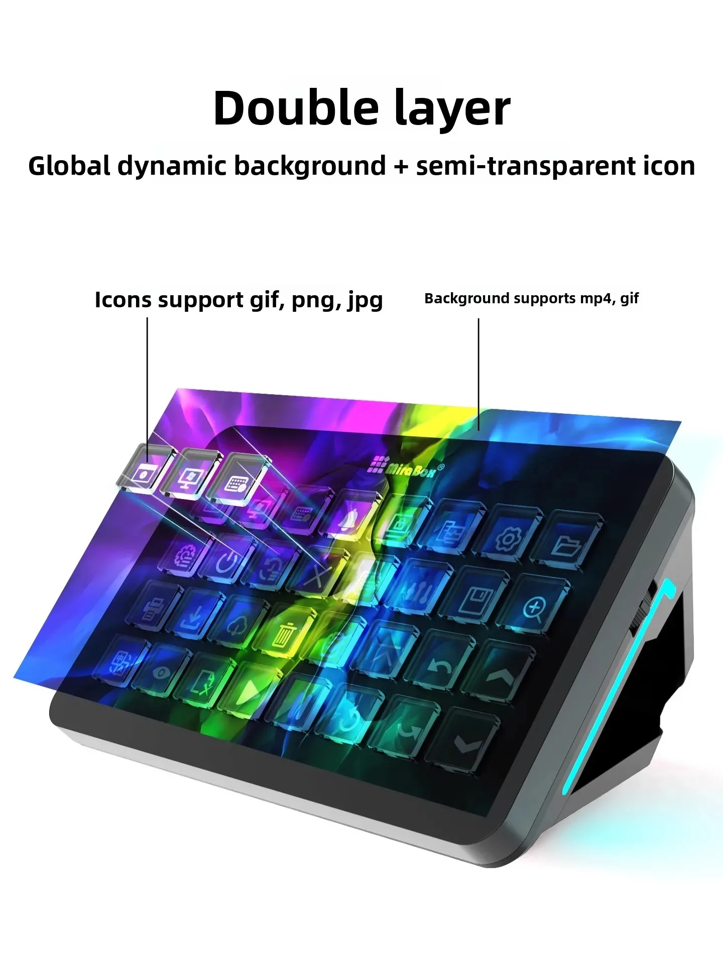 Mirabox XL Stream Deck Macro K - đánh giá và giá Gaming Console With Keyboard
