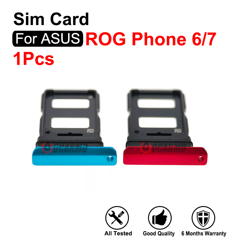 Blue Red Sim Tray For ASUS ROG - đánh giá và giá Gaming Console Mobile