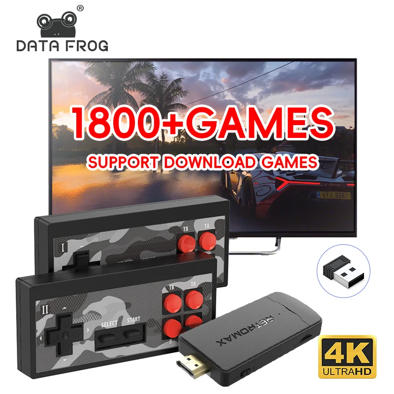 DATA FROG Portable Wireless Ga - đánh giá và giá Gaming Console Old School