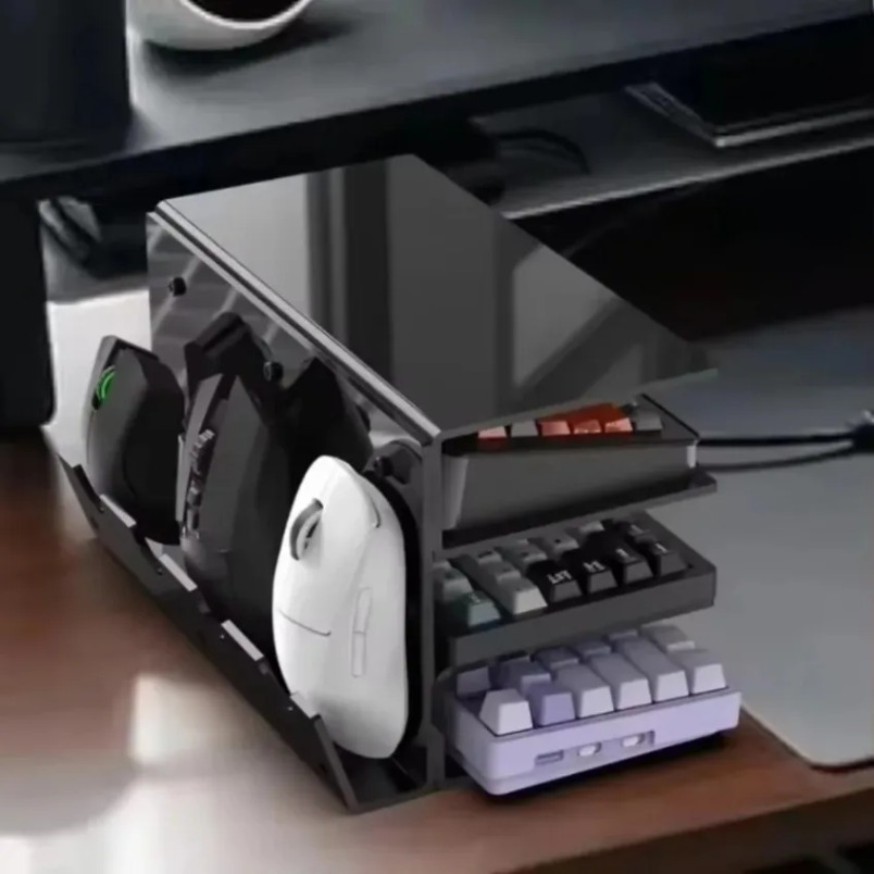 Keyboard Stand 3 Tier Acrylic  - đánh giá và giá Gaming Console With Keyboard