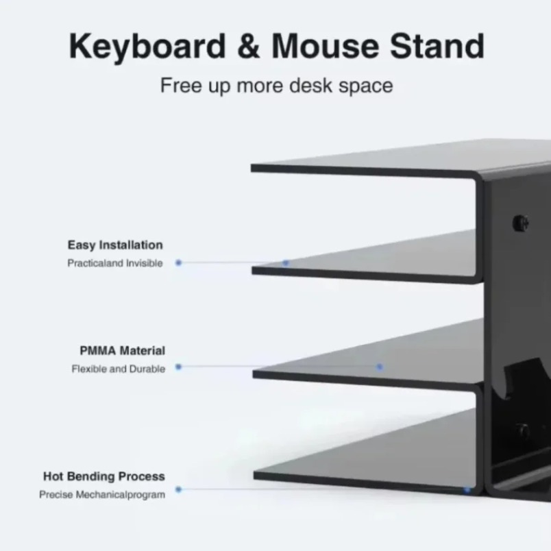Keyboard Stand 3 Tier Acrylic  - đánh giá và giá Gaming Console With Keyboard