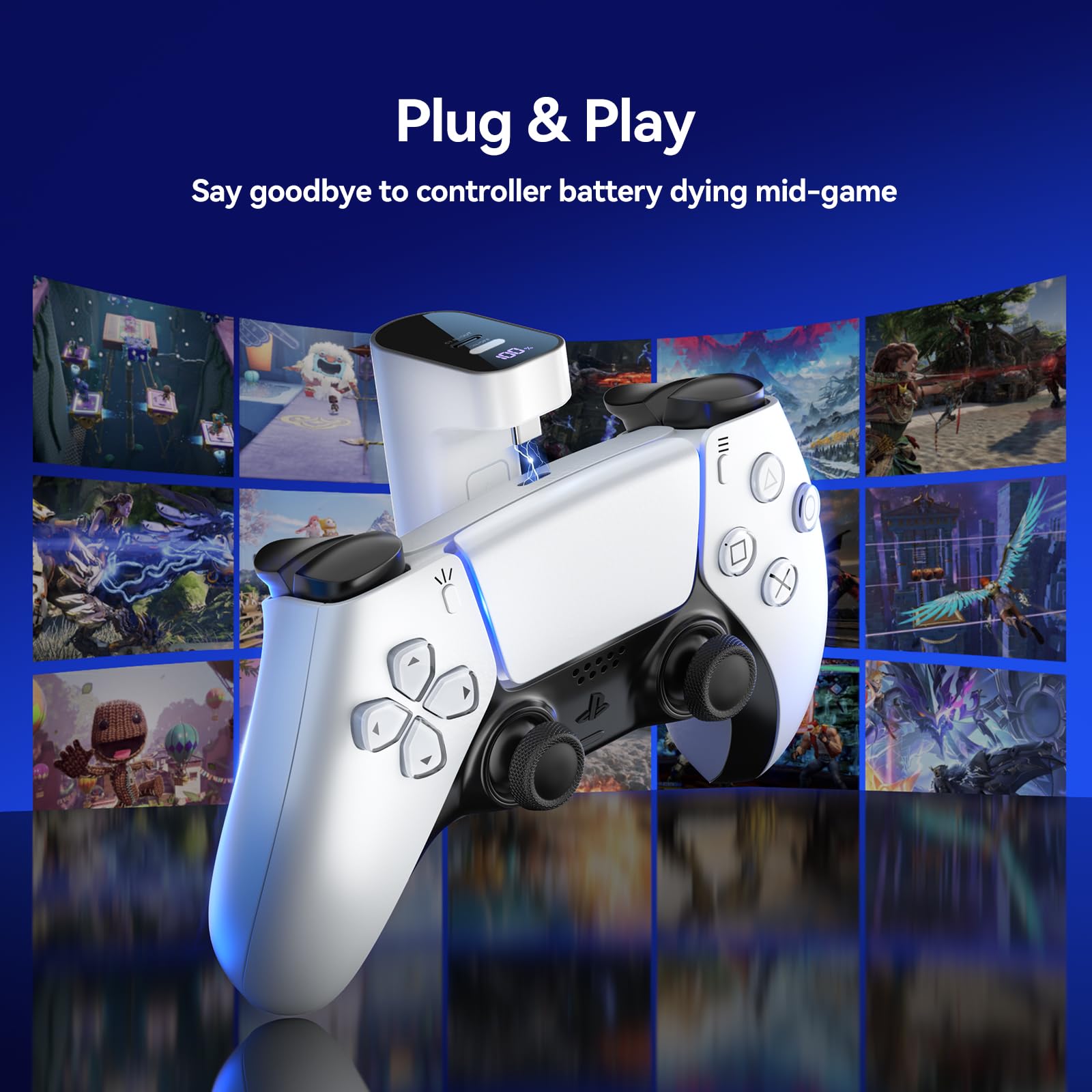 Charger for PS5 Controller, Ba - đánh giá và giá Sony Controller Dualsense
