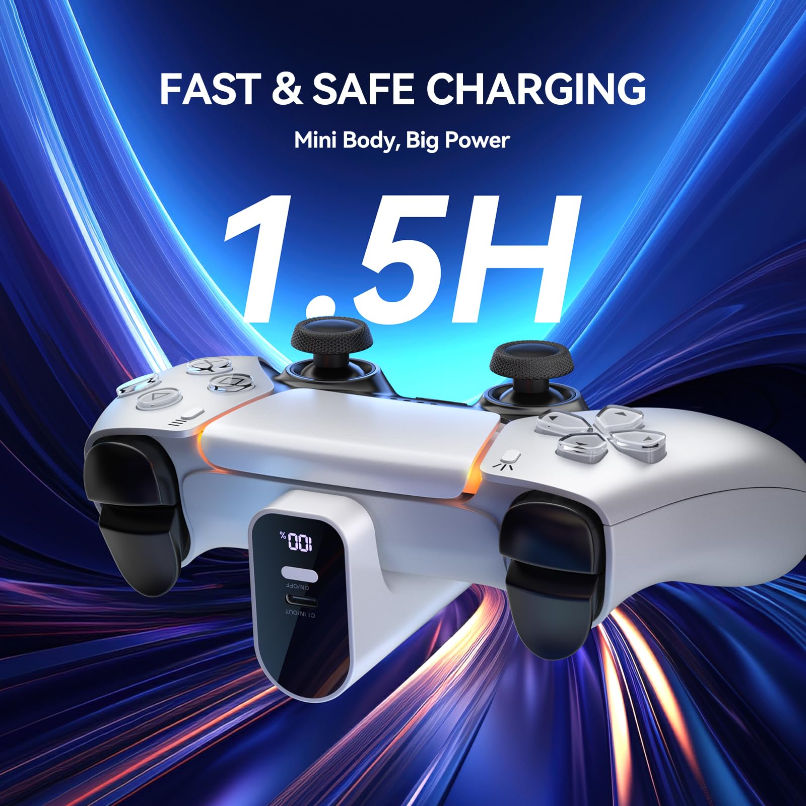 Charger for PS5 Controller, Ba - đánh giá và giá Sony Controller Dualsense