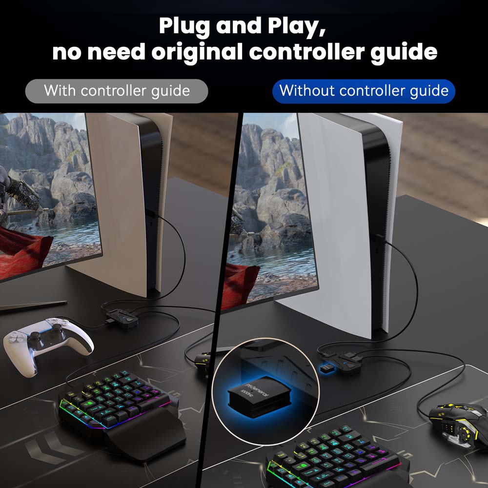 for PS5 Gaming Keyboard Mouse  - đánh giá và giá Gaming Console With Keyboard