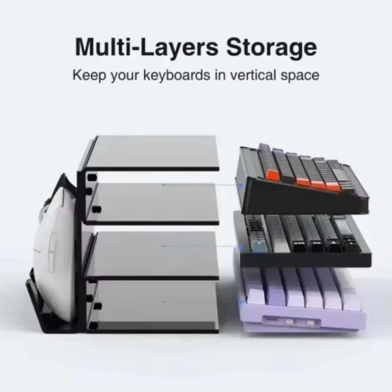 Keyboard Display Stand 3 Tier  - đánh giá và giá Gaming Console With Keyboard