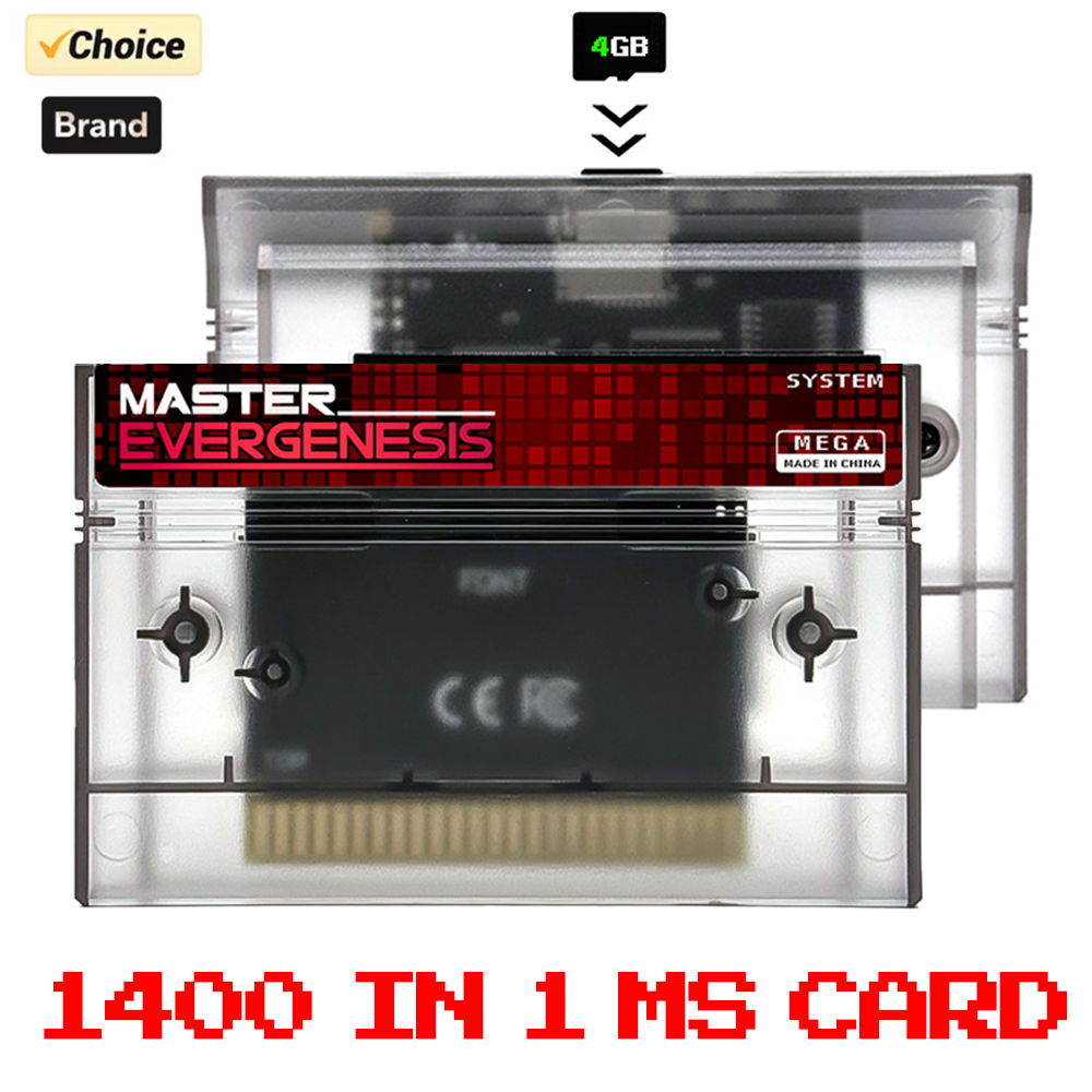 ED MS 1400 in 1 Game Cartridge - đánh giá và giá Gaming Console Kit