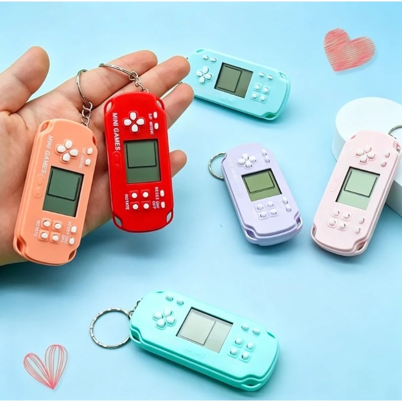 Keychain Videogames Mini Handh - đánh giá và giá Gaming Console Old School