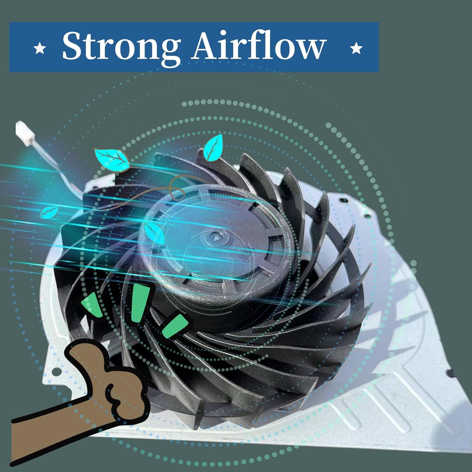 Original Inner Cooling Fan for - đánh giá và giá Gaming Console Kit
